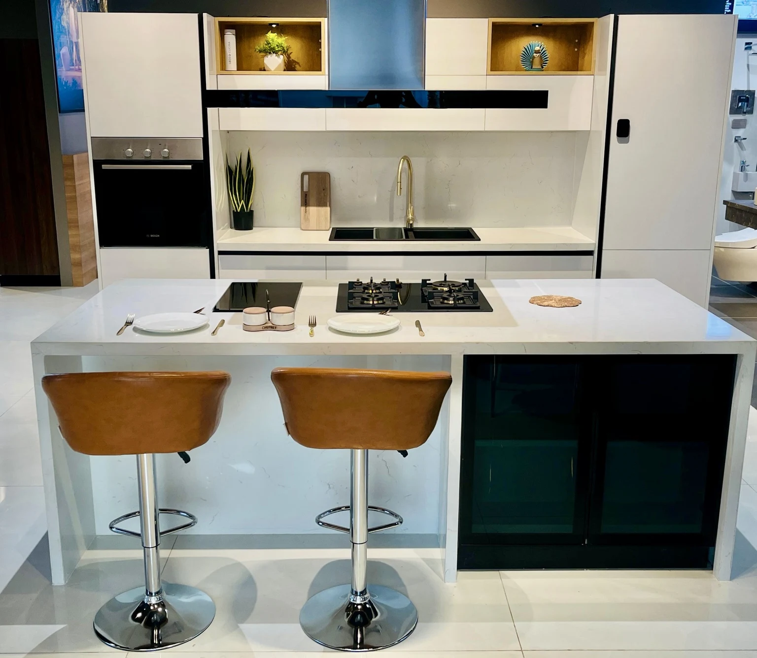 Actual kitchen display at Experience Centre One
